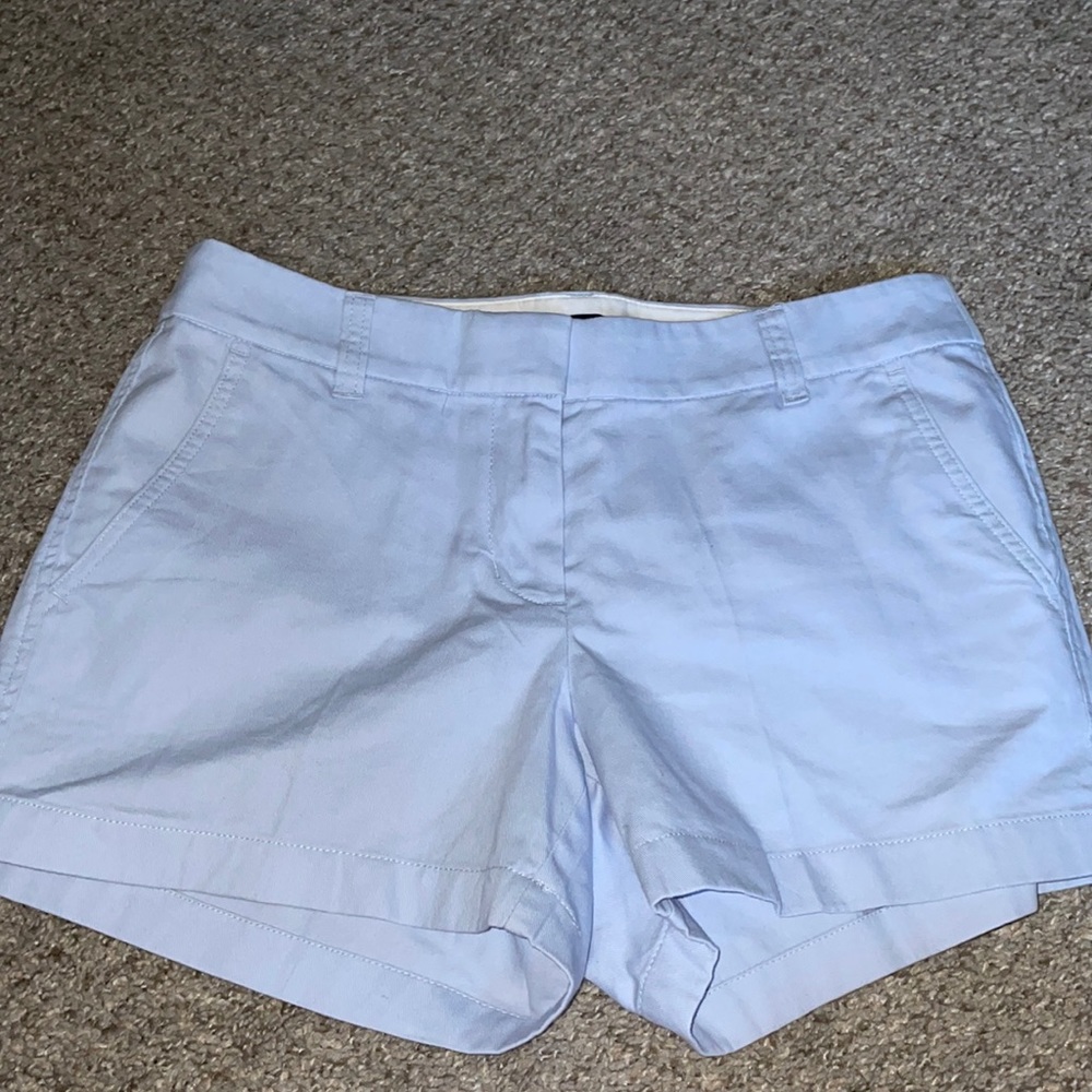 J crew blue shorts good condition size 4